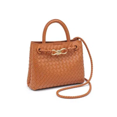 Urban Expressions Blakely Woven Crossbody In Tan In Multi