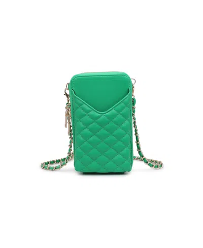 Urban Expressions Bodie Cell Phone Small Crossbody Bag In Kelly Green