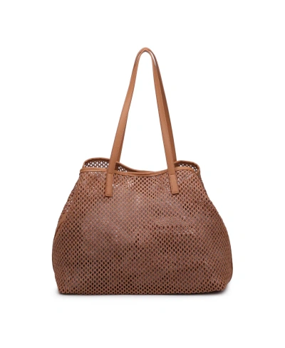 Urban Expressions Catherine Woven Tote In Tan