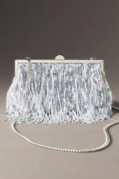 Urban Expressions Celesta Shimmer Hand Bag In Silver