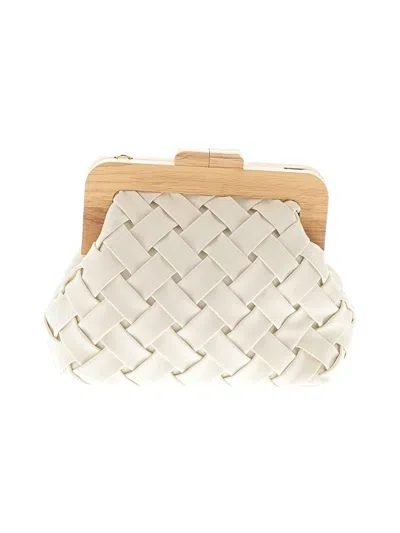 Pre-owned Urban Expressions Clutch In Ivory