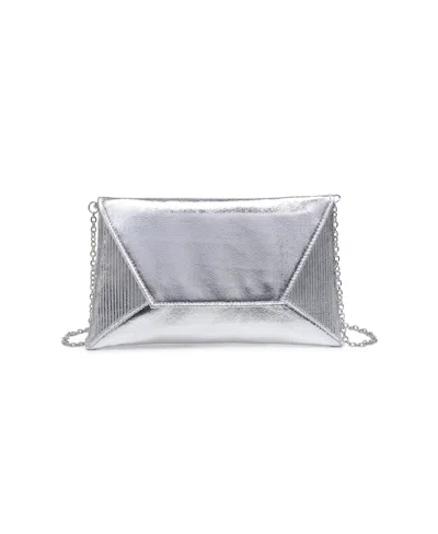 Urban Expressions Cora Clutch In Silver