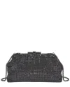 Urban Expressions Delfina Evening Clutch In Silver