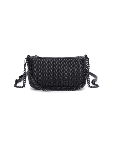 Urban Expressions Farah Quilted Crossbody In Black