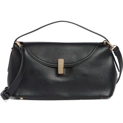 Urban Expressions Faux Leather Crossbody Bag In Black