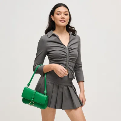 Urban Expressions Handbags Belina Crossbody In Green