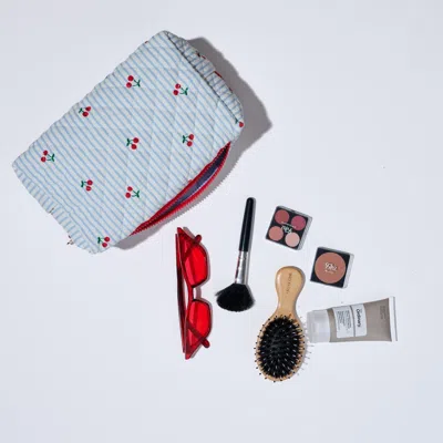 Urban Expressions Handbags Cherry Lane Cosmetic & Travel Organizer Pouch In Multi