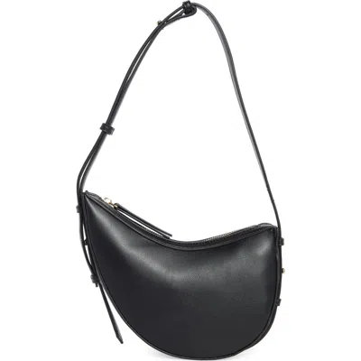 Urban Expressions Handbags Crescent Shaped Shoulder Bag In Black