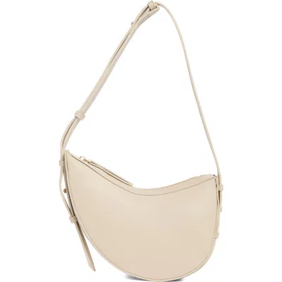 Urban Expressions Handbags Crescent Shaped Shoulder Bag In Neutral