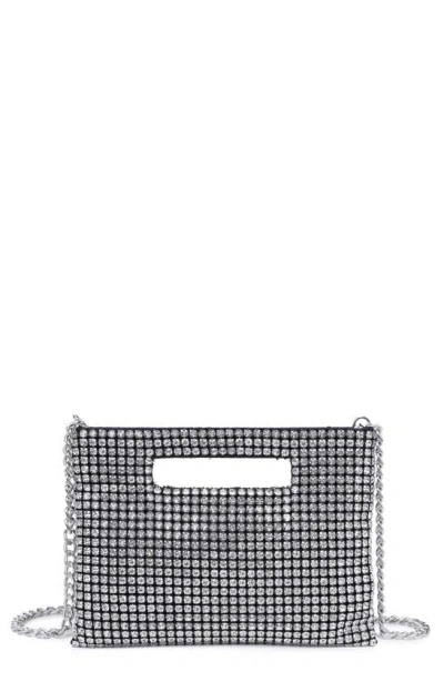 Urban Expressions Handbags Embellished Convertible Clutch In Metallic
