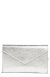 Urban Expressions Handbags Envelope Clutch In Silver