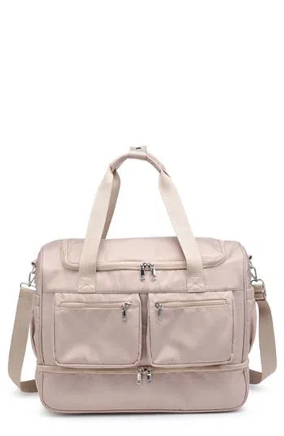 Urban Expressions Handbags Expedition Plus Weekend Bag In Neutral