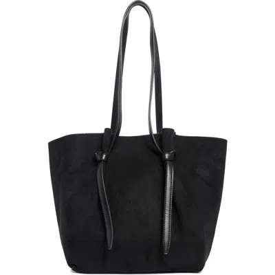 Urban Expressions Handbags Faux Suede Tote In Black