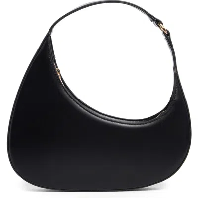Urban Expressions Handbags Half Moon Shoulder Bag In Black
