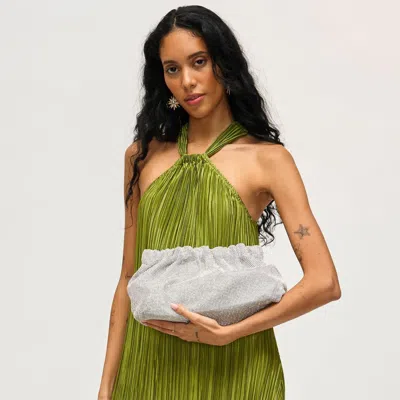 Urban Expressions Handbags Hazel Clutch In Gray