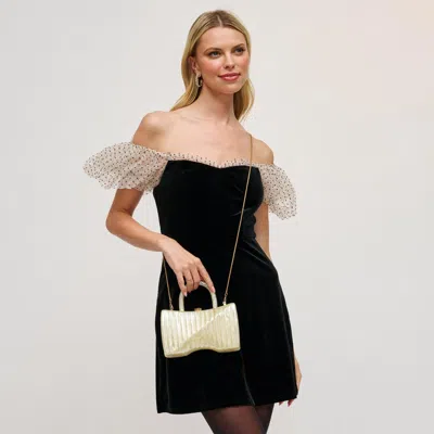 Urban Expressions Handbags Julie Evening Bag In White