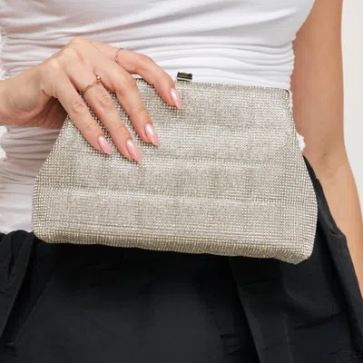 Urban Expressions Handbags Karla Evening Bag In White