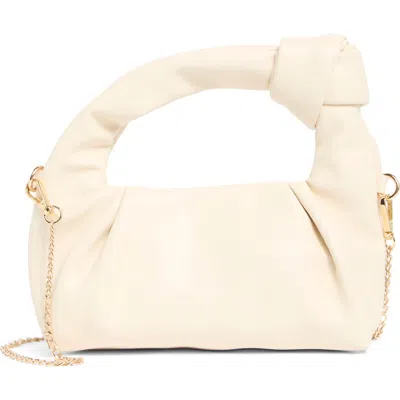 Urban Expressions Handbags Knot Crossbody Bag In Ivory