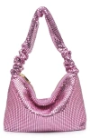 Urban Expressions Handbags Mesh Shoulder Bag In Hot Pink