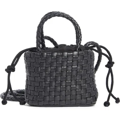 Urban Expressions Handbags Mini Woven Crossbody Bag In Black