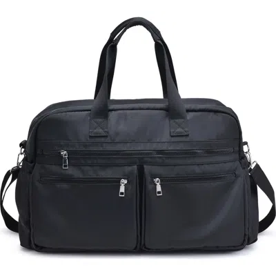 Urban Expressions Handbags Navigator Weekend Bag In Black