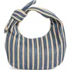 Urban Expressions Handbags Penny Woven Shoulder Bag In Blue