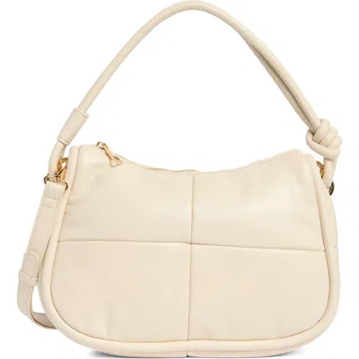 Urban Expressions Handbags Quilted Shoulder Bag In Sand