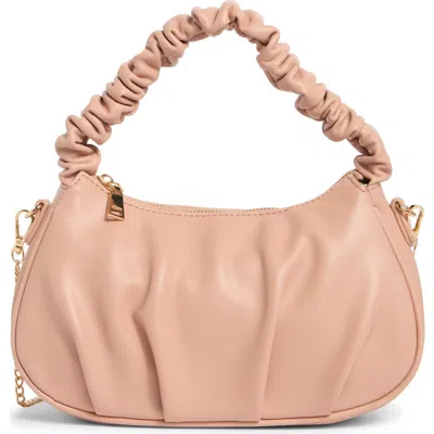 Urban Expressions Handbags Ruched Shoulder Bag In Pink