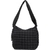 Urban Expressions Handbags Square Quilt Nylon Hobo Bag In Black