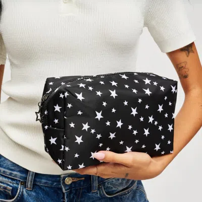 Urban Expressions Handbags Starlite Cosmetic & Travel Organizer Pouch In Black