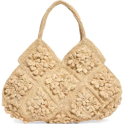 Urban Expressions Handbags Straw Hobo Bag In Brown