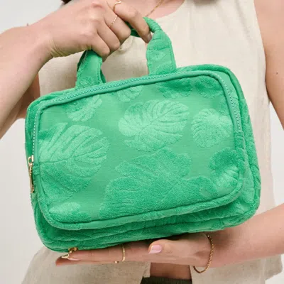 Urban Expressions Handbags Tropical Dreams Travel Organizer In Green