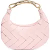 Urban Expressions Handbags Woven Crossbody Bag In Pink