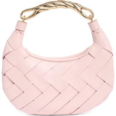 Urban Expressions Handbags Woven Crossbody Bag In Pink