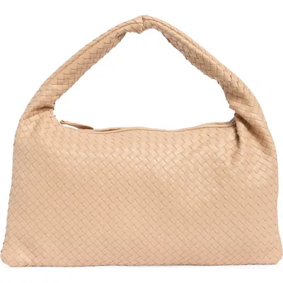 Urban Expressions Handbags Woven Hobo Shoulder Bag In Purple