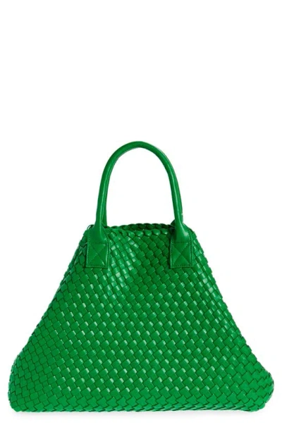 Urban Expressions Handbags Woven Tote & Pouch In Green