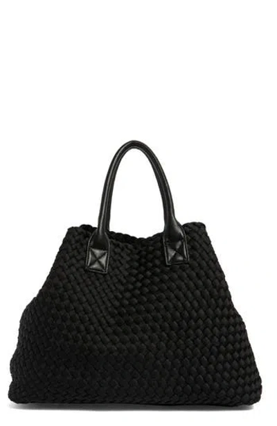 Urban Expressions Handbags Woven Tote Bag & Pouch In Black