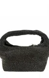 Urban Expressions Hot Stone Black Handle Bag In Black