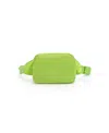 Urban Expressions Jonny Nylon Belt Bag In Lime