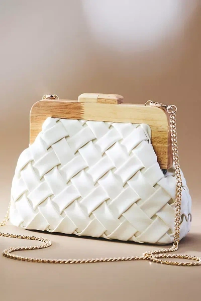Urban Expressions Matilda Clutch In White