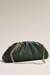 Urban Expressions Oversized Woven Leather Clutch In Multi
