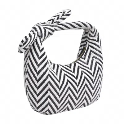 Urban Expressions Penny Clutch Bag In Black White
