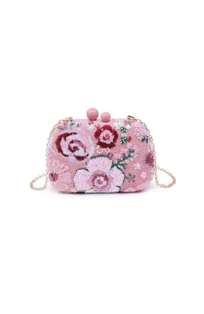 Urban Expressions Ryder Evening Bag In Pink Multi