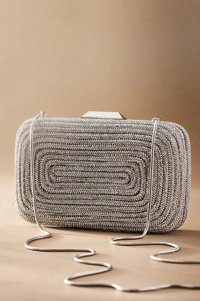 Urban Expressions Shireen Evening Bag In Silver