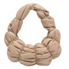 Urban Expressions Stella Puffy Quilted Vegan Leather Clutch In Beige