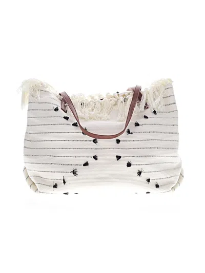 Pre-owned Urban Expressions Tote Bag In White