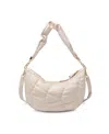 Urban Expressions Whitney Hobo Bag In Oatmilk