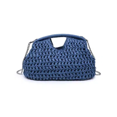 Urban Expressions Women's Abigail Crossbody Pouch In Denim In Pink