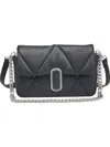 Urban Expressions Women's Anderson Quilted Crossbody Bag In Black In Black