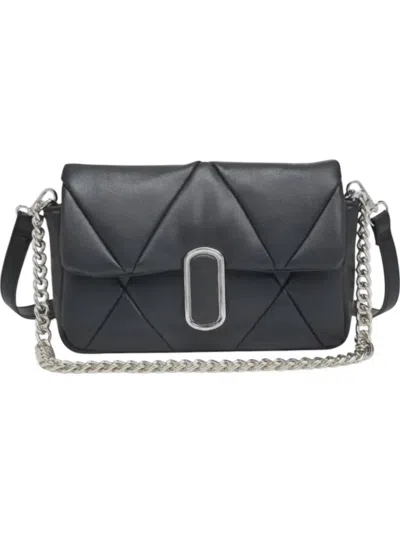 Urban Expressions Women's Anderson Quilted Crossbody Bag In Black